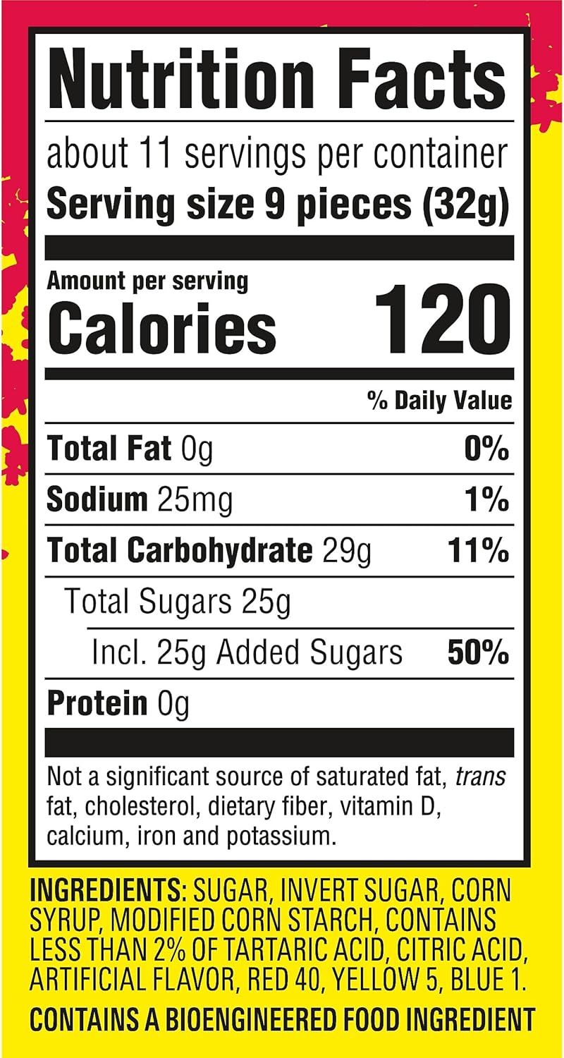 SOUR PATCH KIDS Strawberry Soft & Chewy Candy, Share Size - Image 2